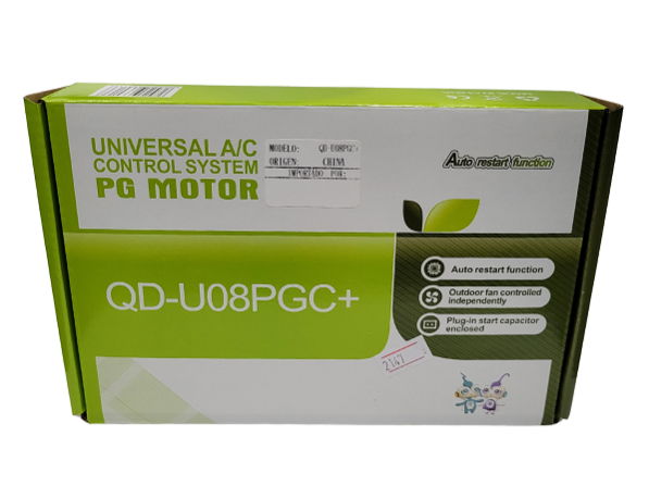 PLAQUETA AIRE UNIVERSAL POR PULSO QD-U08PGC+ DISPLAY