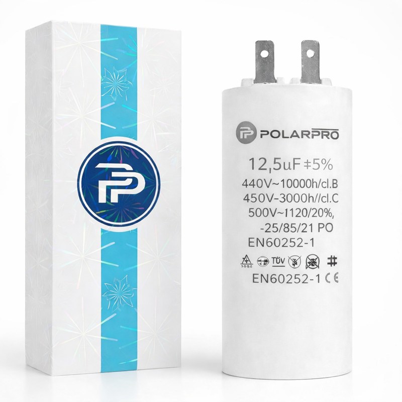 CAPACITOR 12.5MF CBB60 440V