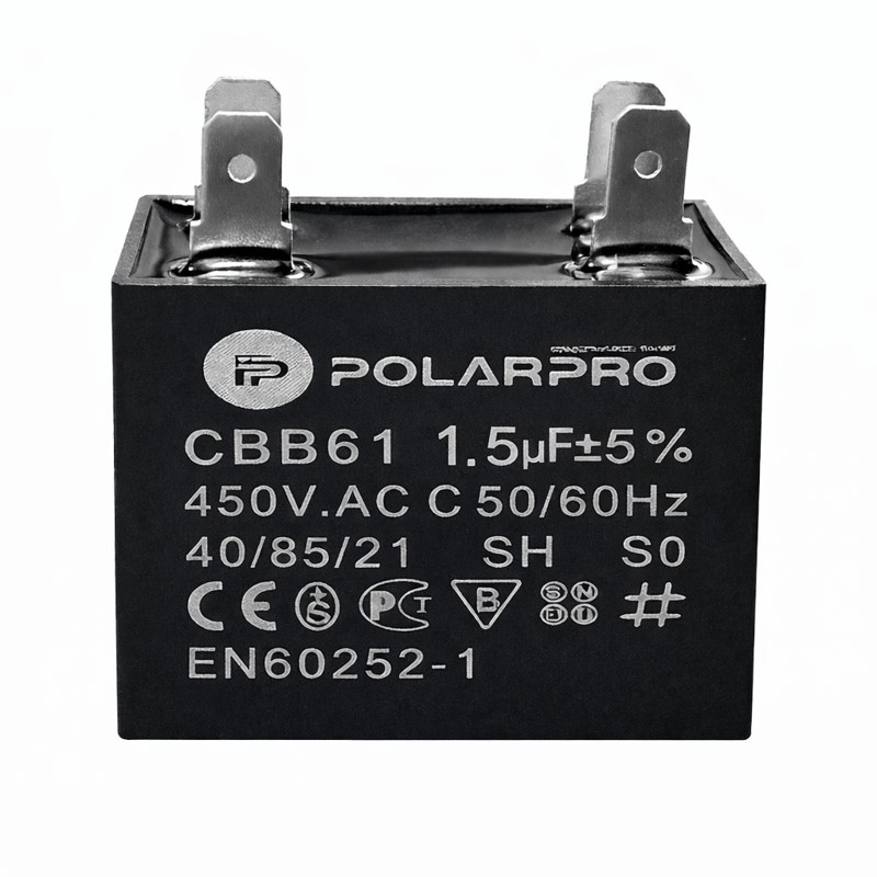 CAPACITOR CUADRADO 1.5MF CBB61 450V