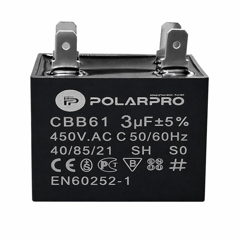CAPACITOR CUADRADO 3MF CBB61 450V